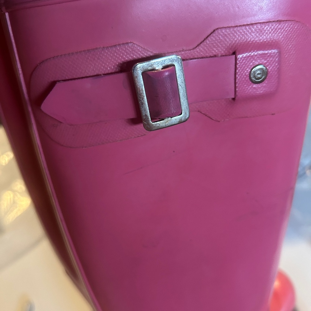 Pink Hunter tall rain boots - Picture 4 of 5